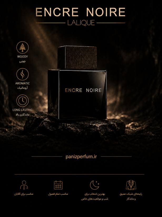 عطر ادکلن لالیک مشکی (لالیک انکر نویر)